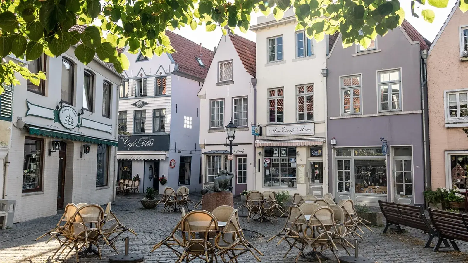 Altstadtgasse im Schnoor in Bremen